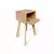 Velador Madrid - Madera Con Cajón Y Puerta - Mesa De Noche madera - tienda online