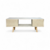 Rack XL Alaska - Mueble para tv blanco - Apto para TV hasta 60"