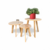 Trio Mader XL - Set de mesas de centro , plantas y lateral de madera - comprar online