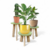 Trio Green - Set de mesas para plantas verde de madera - Edición limitada - comprar online