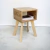 2x Velador Barcelona - Velador madera Moderno mesa de noche con 1 espacio - comprar online