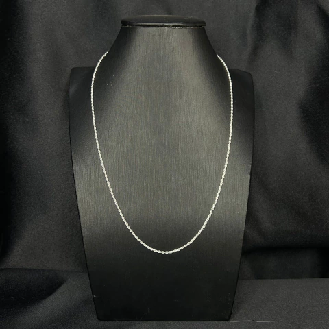 Corrente de Prata Cordão Baiano 2mm