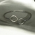 Bracelete de Prata Liso com 2 Círculos Vazados Ajustável