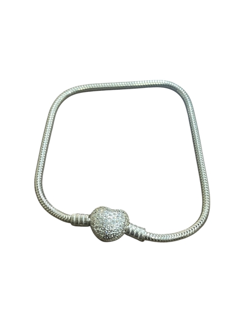 Pulseira de Prata Coração Estilo Pand - comprar online