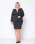 Conjunto Terninho Feminino Plus Size Saia e Blazer - comprar online