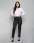 Camisa Social Feminina Manga Longa Microfibra/Elastano - comprar online