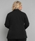 Blazer Social Feminino Plus Size Preto AlfaiatariaTwo Way - comprar online