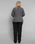 Blazer Social Feminino Cinza Alfaiataria Oxford na internet