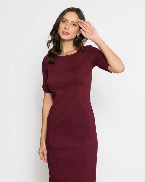 Vestido Tubinho Feminino Social com elastano - comprar online