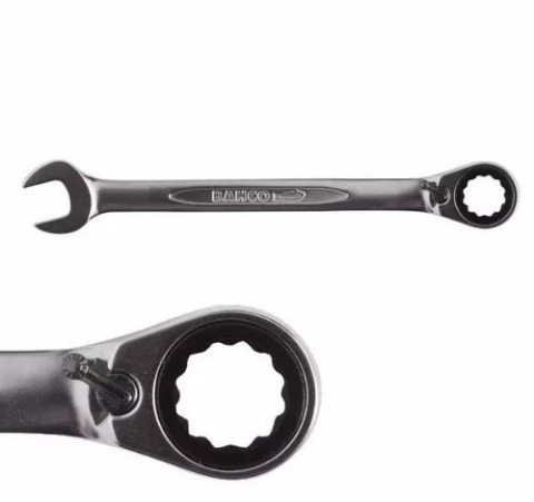Llave Combinada Ratchet Bahco 1rm-6 6mm Cr-v Llave Inversor