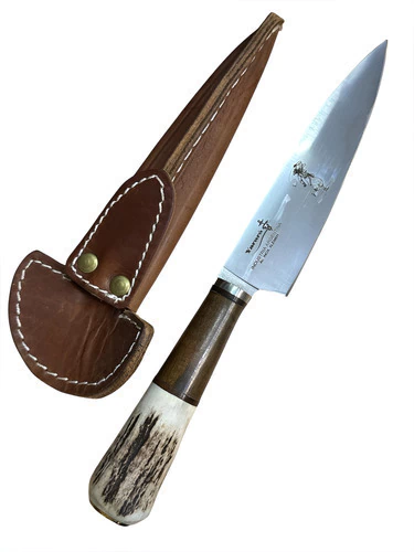 Cuchillo Yarara Madera Hoja 15cm Largo 30cm Acero Aleman