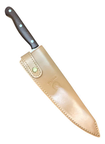 Cuchillo Boker Arbolito 8310g 25cm Inox. + Vaina Vira Broche Marrón