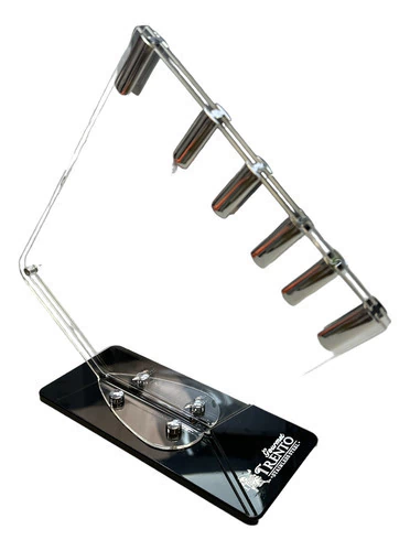 Cepo De Cocina Trento Acrilico Para 5 Piezas Transparente