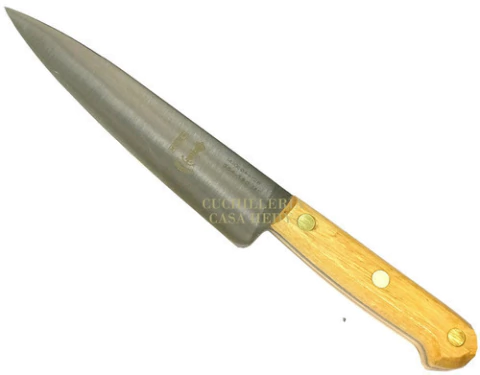 Cuchillo Eskilstuna 364 Hoja 15cm Acero Inox. Cabo Madera