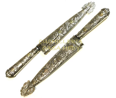 Cuchillo Faca Hoja 18cm Carbono Tandil Cinceladada Alpaca - comprar online