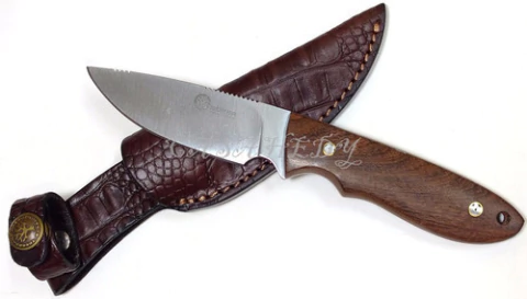 Cuchillo Boker 701g Jerry Lairson Hoja 9cm T6mov De Guayacan