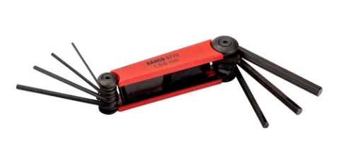 Juego Llaves Allen Hexagonales Be-9776 1,5 Hasta 6mm 7unid