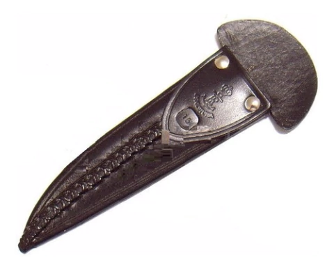 Vaina De Cuero Para Cuchillo Eskilstuna Puñal 438 - 338 15cm
