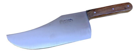 Cuchillo Arabe Sirio Hoja 22cm Inox. Tandil Arg. Cabo Madera