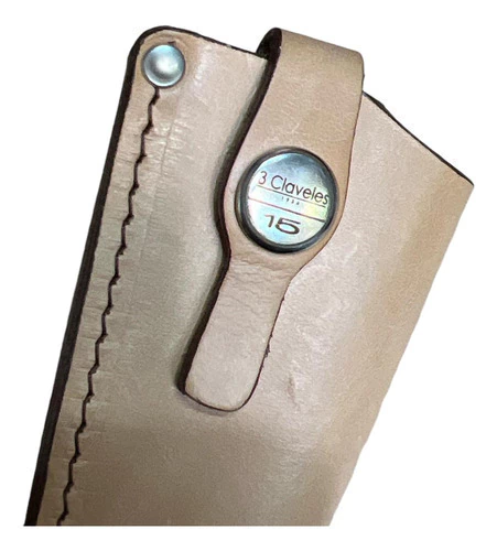 Vaina 3 Claveles Cuchillos Hoja 25cm Cuero Original Español - comprar online