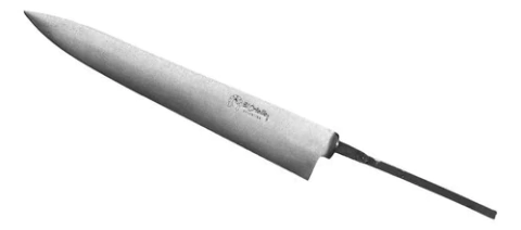 Hoja Encabar El Criollo Filo De 26cm Lomo 5mm Carbono Tandil