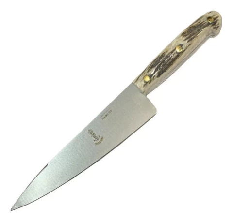 Cuchillo Eskilstuna 364 Filo 12,5cm Inox Cabo Hueso + Vaina