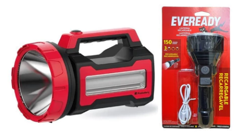 Linterna Recargable Probattery 10w 330 Lumes Farol + Regalo