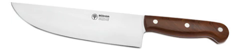 Cuchillo Arbolito Carnicero Hoja 20cm Inox 1908g Guayacan Color Marrón