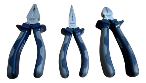 Kit 3 Pinzas Bremen 1000 Volts Uso Profesional 6'' 160mm