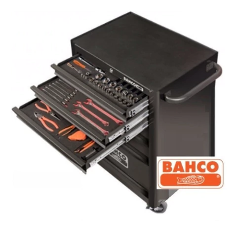 Carro Bahco Porta Herramientas 1472k6-m215 6 Cajones 215pzas Negro