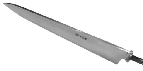 Hoja Para Encabar El Criollo 30cm Lomo 4,5mm Carbono Tandil