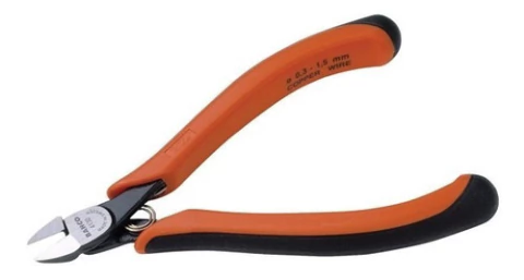Alicate Bahco Ergo 4130 Piano Ø1,5mm Largo 11cm Electronica