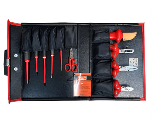 Set Bahco De Herramientas Aisladas 1000v 3045v-1 10 Piezas Rojo