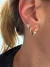 Argollas Henola (Par. Acero Dorado) - Iva Joyas