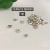 Cubik Brillo 3 mm (Par. Plata 925) - comprar online