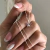 Mariposa Brillo Lila (Plata 925) - comprar online