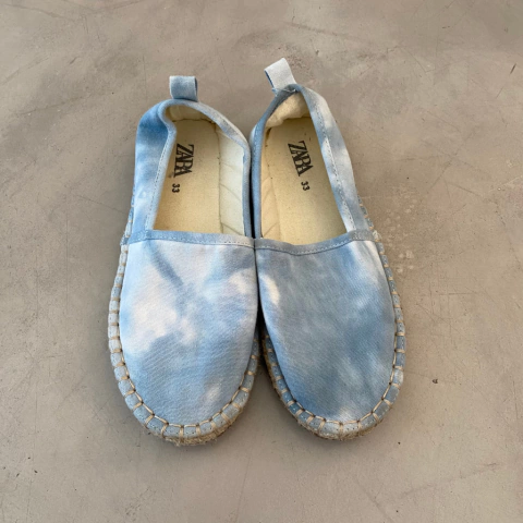 ALPARGATAS YUTE LONA BATICK I ZARA I TALLE 33