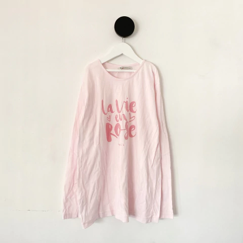 Remera Weak Meak Rosa Glitter "La Vie en Rose" T12 - comprar online