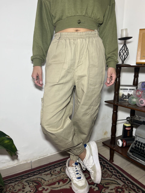 Calça cargo - Usoassim