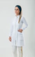 Jaleco Feminino - Íris Branco - Zinia Coats 