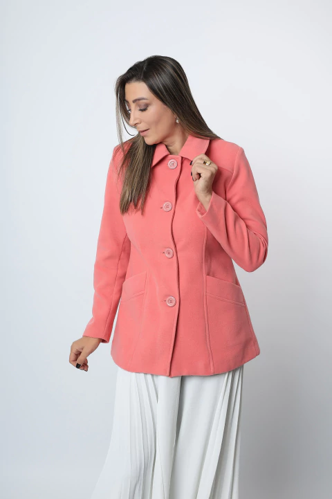 Casaco Itália - Salmão