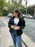 PUFFER EFECTO MOJADO CON PIEL ADENTRO - comprar online