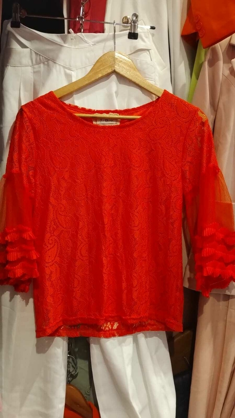 Remera Encaje