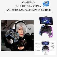 GAMEPAD MULTIPLATAFORMA | ANDROID, IOS, PC, PS3, PS4, SWITCH - comprar en línea