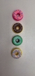 Borracha Donuts Tris Holic c/4un - Papelaria Mô Quiridu