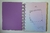 Planner Permanente Disco Iscool Mármore Lilás 17X23cm - loja online