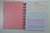 Planner Permanente Disco Iscool Spot Colors Rosa 17X23cm - loja online