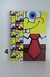 Caderno Espiral Univ Capa Dura 1 matéria 80 folhas Bob Esponja Jandaia - Papelaria Mô Quiridu