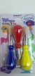 Pincel Ergonômico Ponta Redonda Color Joy Leo & Leo c/3un - Papelaria Mô Quiridu