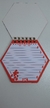 Mini Ficheiro Smart Hexagonal Mickey Mouse 80folhas Reposicionáveis DAC - Papelaria Mô Quiridu